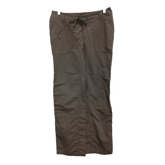 The North Face Womens Horizon Tempest Pants Size 4 Gray Convertible Hiking Nylon - Picture 1 of 9